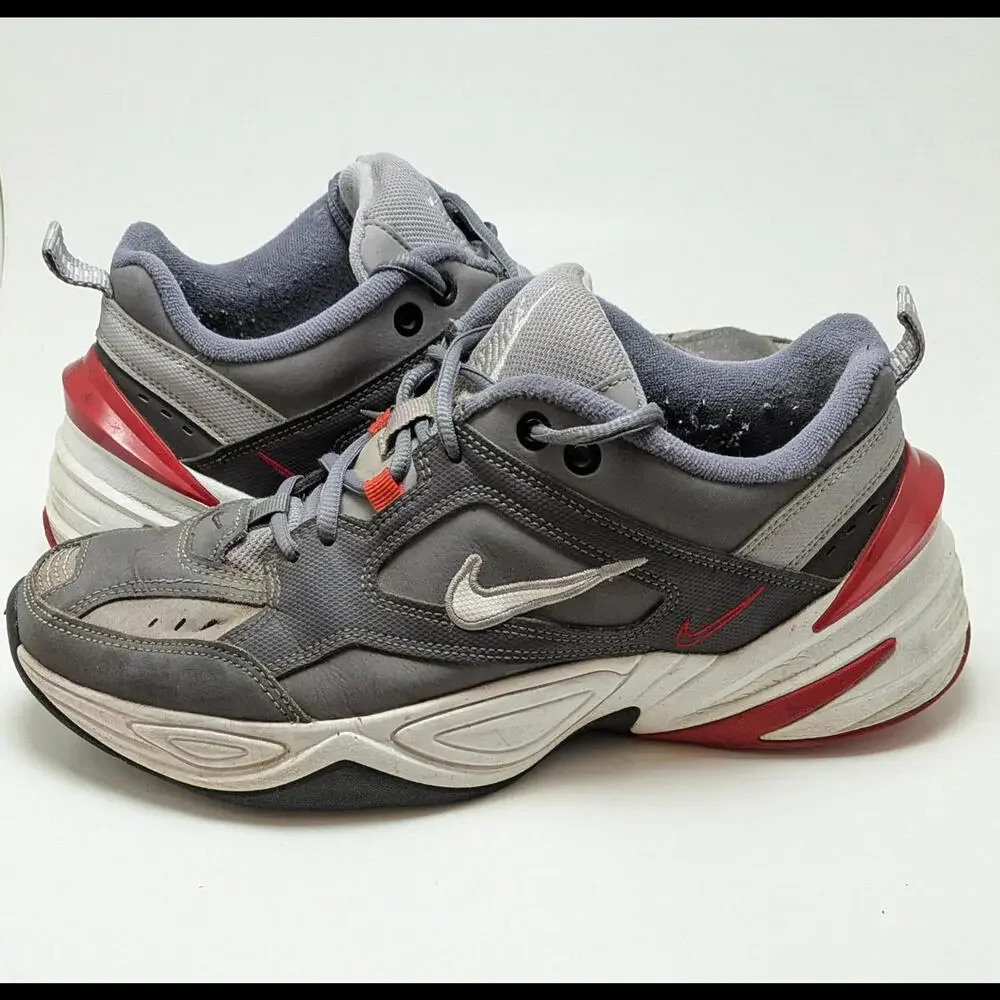 Mens Nike M2K Tekno Gray Gunsmoke Athletic Running Shoes BV2519-001 Size 8.5
